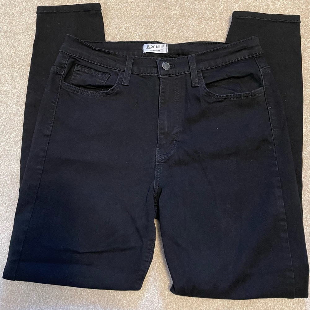 Judy Blue Black Denim Jeans, Size 13/31